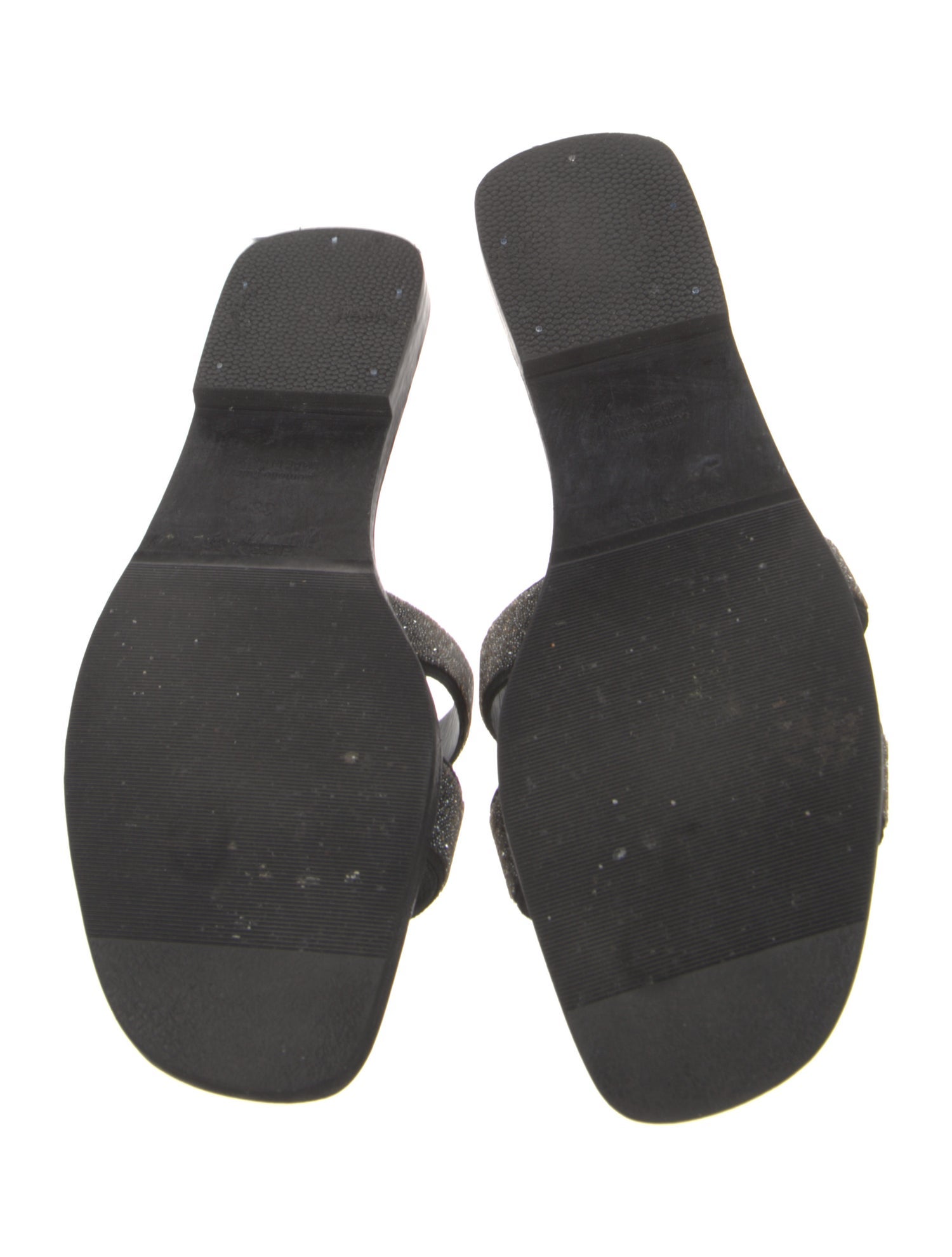 Hermès Oran Leather Slides